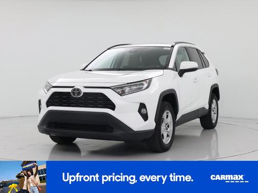 White 2021 Toyota RAV4 XLE