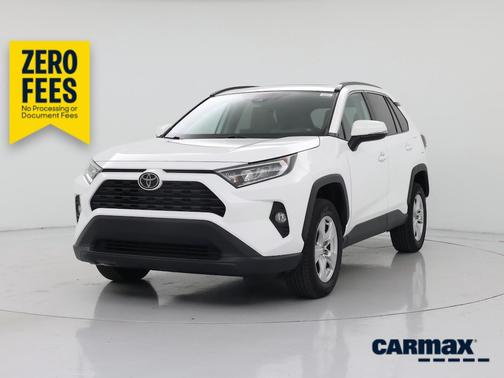 White 2021 Toyota RAV4 XLE