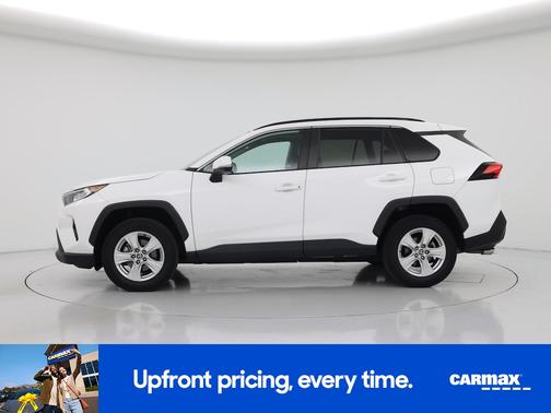 White 2021 Toyota RAV4 XLE