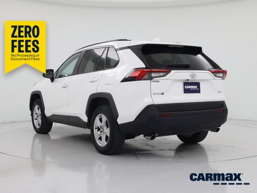 White 2021 Toyota RAV4 XLE