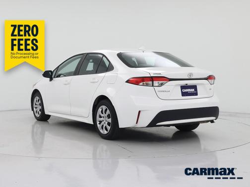 White 2022 Toyota Corolla LE