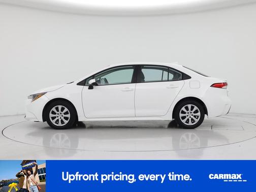 White 2022 Toyota Corolla LE