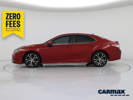 Red 2020 Toyota Camry SE