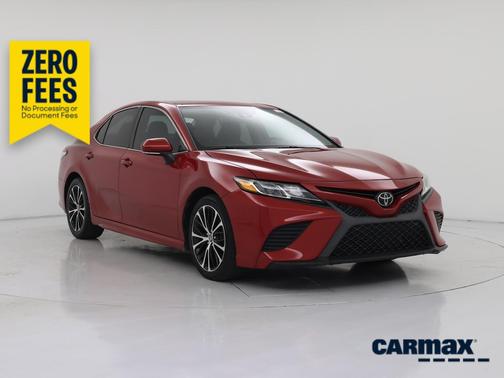 Red 2020 Toyota Camry SE