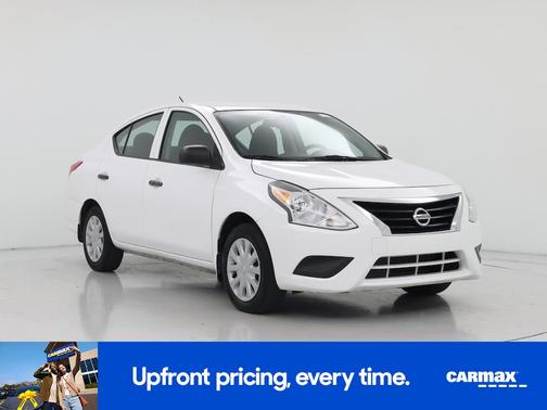 White 2015 Nissan Versa S