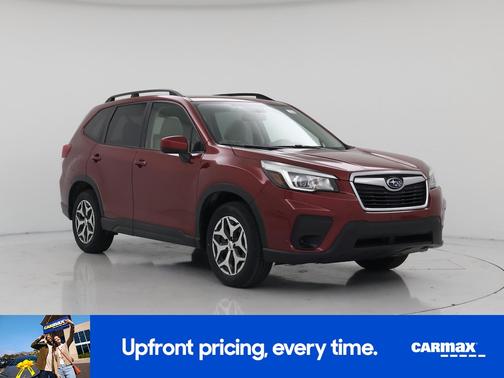 Red 2020 Subaru Forester Premium