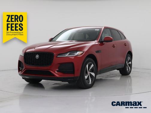 Red 2022 Jaguar F-PACE S