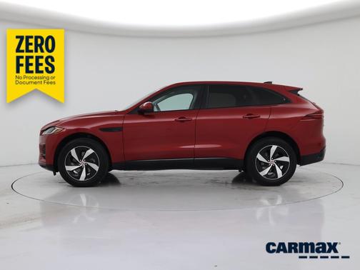 Red 2022 Jaguar F-PACE S