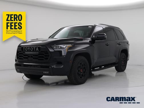 Black 2026 Toyota Sequoia TRD Pro