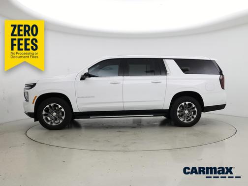 White 2025 Chevrolet Suburban LS