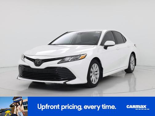 White 2020 Toyota Camry LE