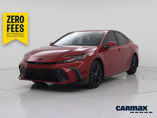 Red 2025 Toyota Camry SE