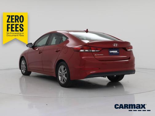 Red 2017 Hyundai ELANTRA SE