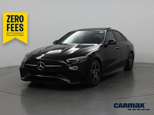 Black 2022 Mercedes-Benz C-Class