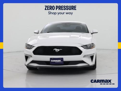 White 2019 Ford Mustang Ecoboost