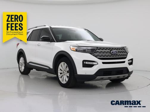 White 2022 Ford Explorer Limited