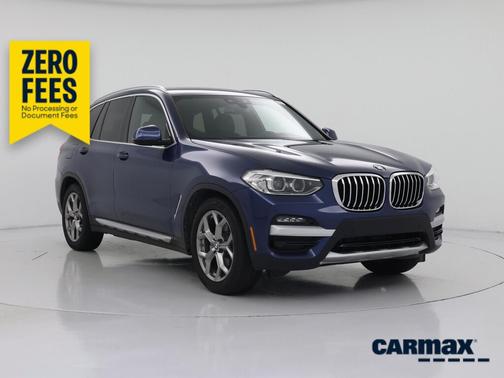 Blue 2021 BMW X3 sDrive30i