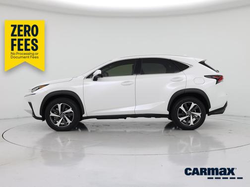 White 2021 Lexus NX 300