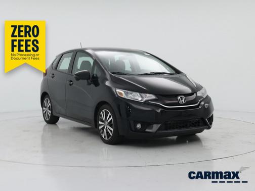 Black 2015 Honda Fit EX