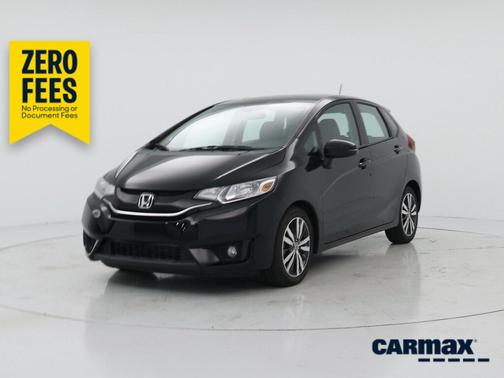 Black 2015 Honda Fit EX