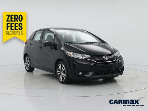 Black 2015 Honda Fit EX