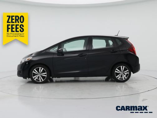 Black 2015 Honda Fit EX