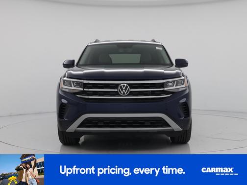 Blue 2022 Volkswagen Atlas SE w/Tech