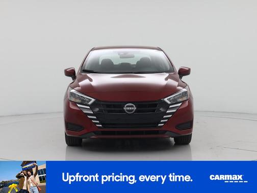 Red 2025 Nissan Versa SV