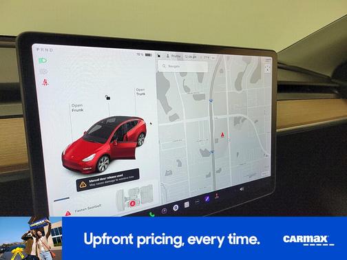 Red 2022 Tesla Model Y Long Range