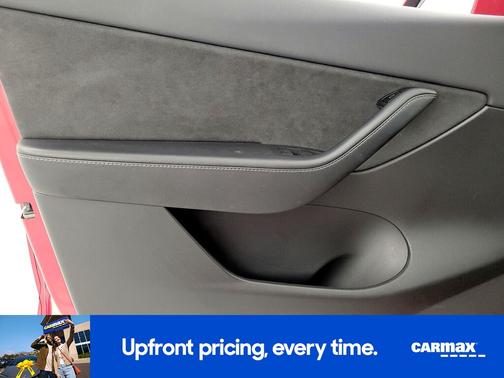 Red 2022 Tesla Model Y Long Range