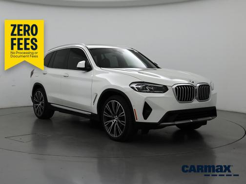 White 2023 BMW X3 XDrive30i