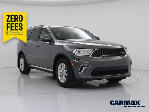 Gray 2021 Dodge Durango SXT Plus