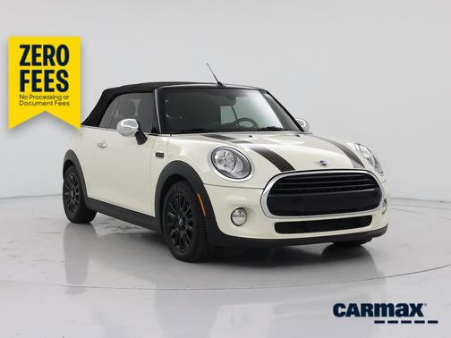 White 2018 MINI Convertible