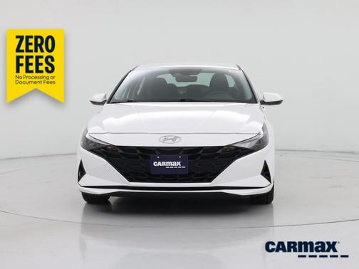 White 2023 Hyundai ELANTRA HEV Blue