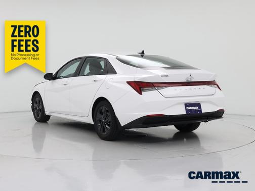 White 2023 Hyundai ELANTRA HEV Blue