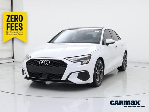 White 2023 Audi A3 Premium Plus