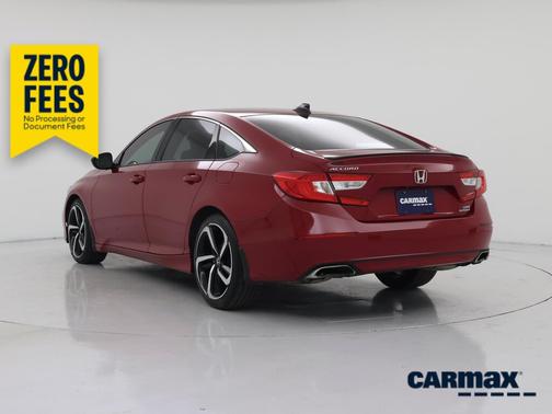 Red 2021 Honda Accord Sport