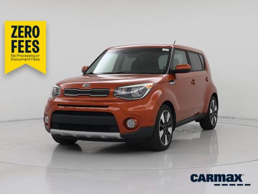 Orange 2019 Kia Soul +