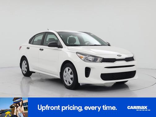 White 2018 Kia Rio LX