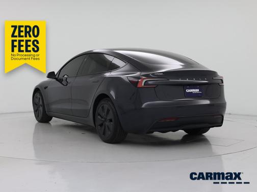 Gray 2025 Tesla Model 3 Long Range