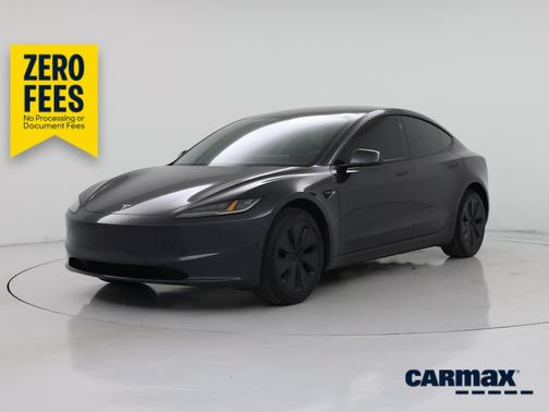 Gray 2025 Tesla Model 3 Long Range