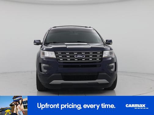 Blue 2017 Ford Explorer Limited