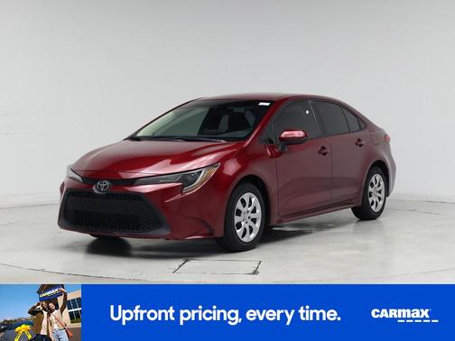 Red 2022 Toyota Corolla LE