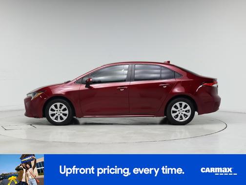 Red 2022 Toyota Corolla LE