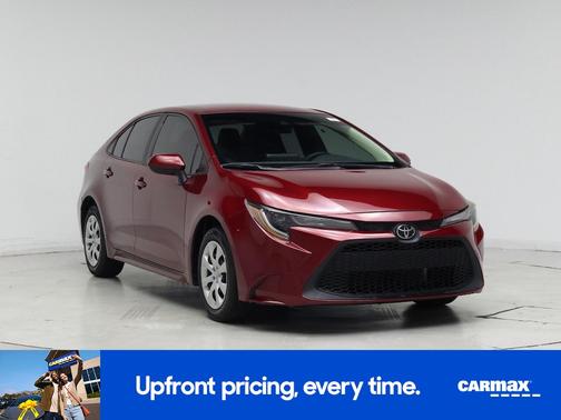 Red 2022 Toyota Corolla LE