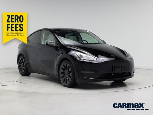 Black 2024 Tesla Model Y Performance