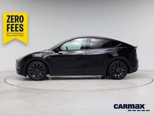 Black 2024 Tesla Model Y Performance