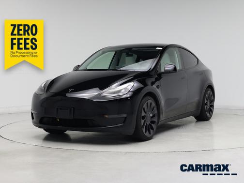 Black 2024 Tesla Model Y Performance