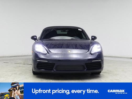 Blue 2018 Porsche 718 Boxster