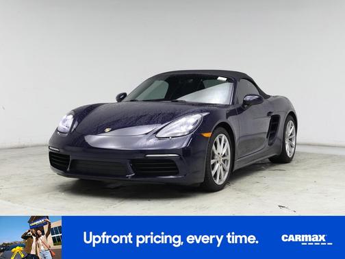 Blue 2018 Porsche 718 Boxster